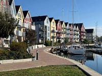 Hier ist der Weg Richtung Innensatdt Greifswald
