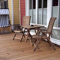 Ferienwohnung 12 Terrasse