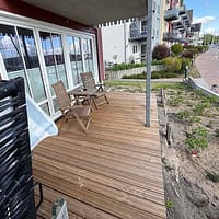 Ferienwohnung 12 Terrasse